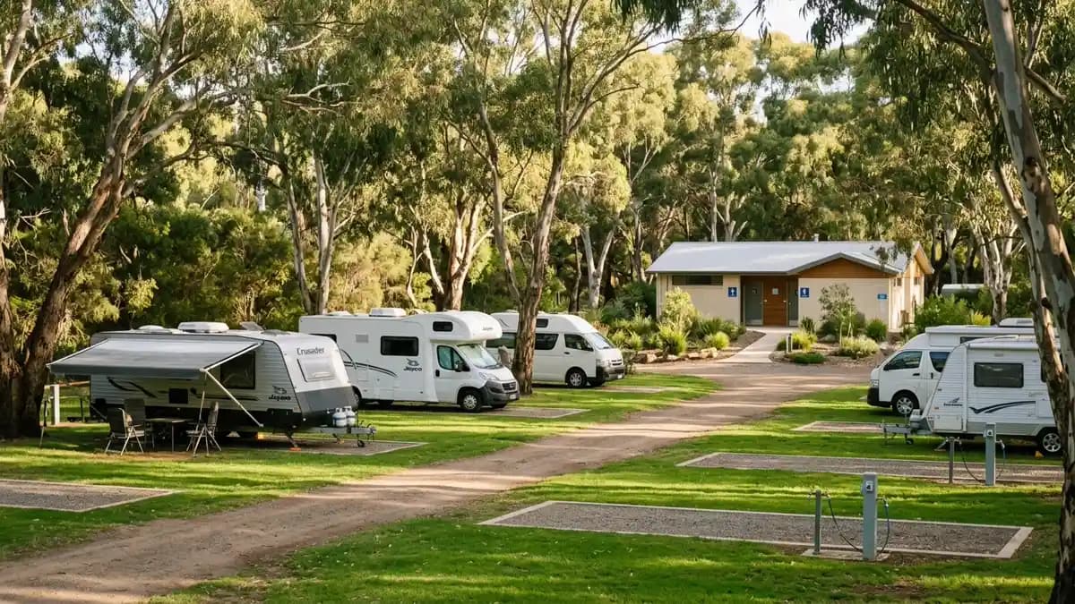 Camping and caravan parks near Adelaide