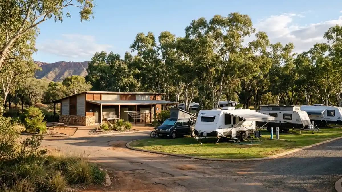 Camping and caravan parks near Alice Springs