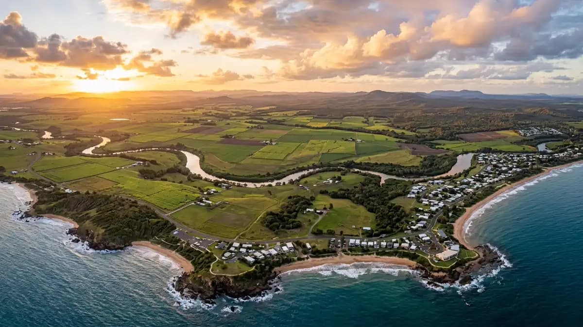 Scenic views of the region surrounding Bargara