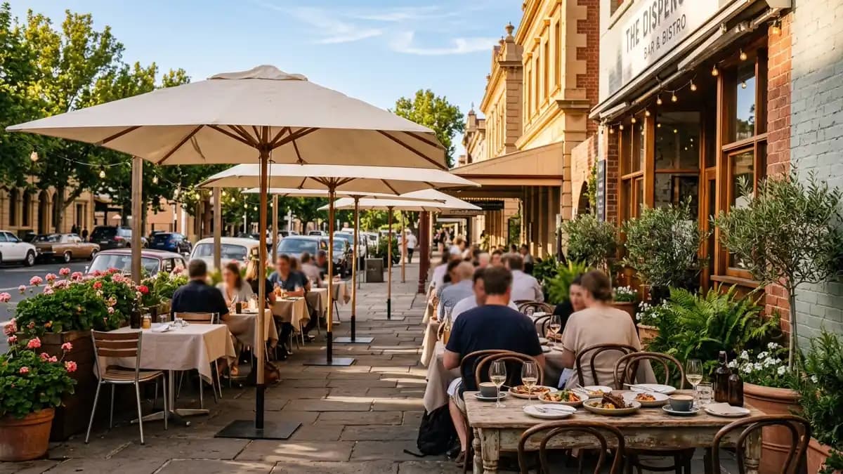 Restaurants and cafes in Bendigo