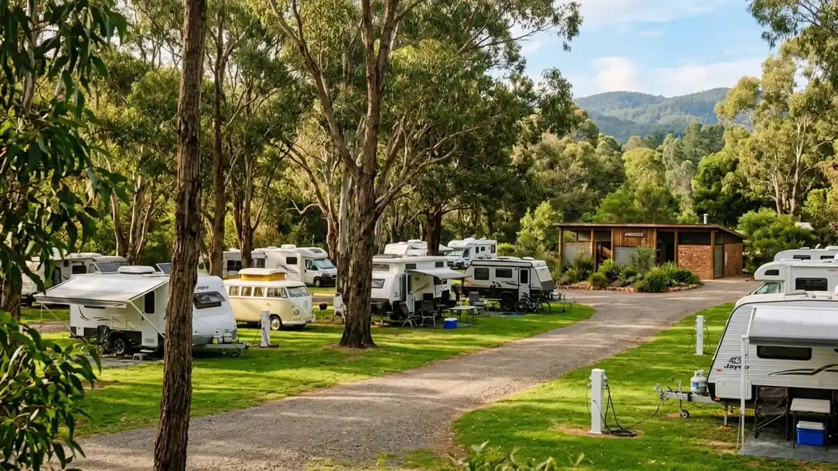 Camping and caravan parks near Bright