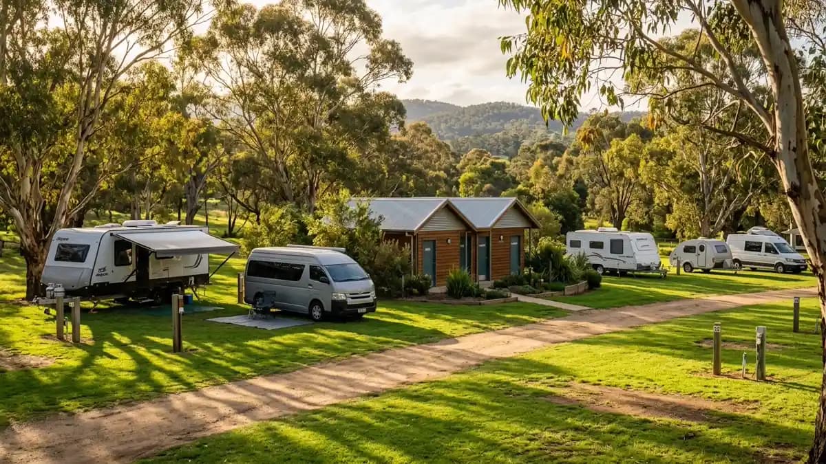 Camping and caravan parks near Canberra