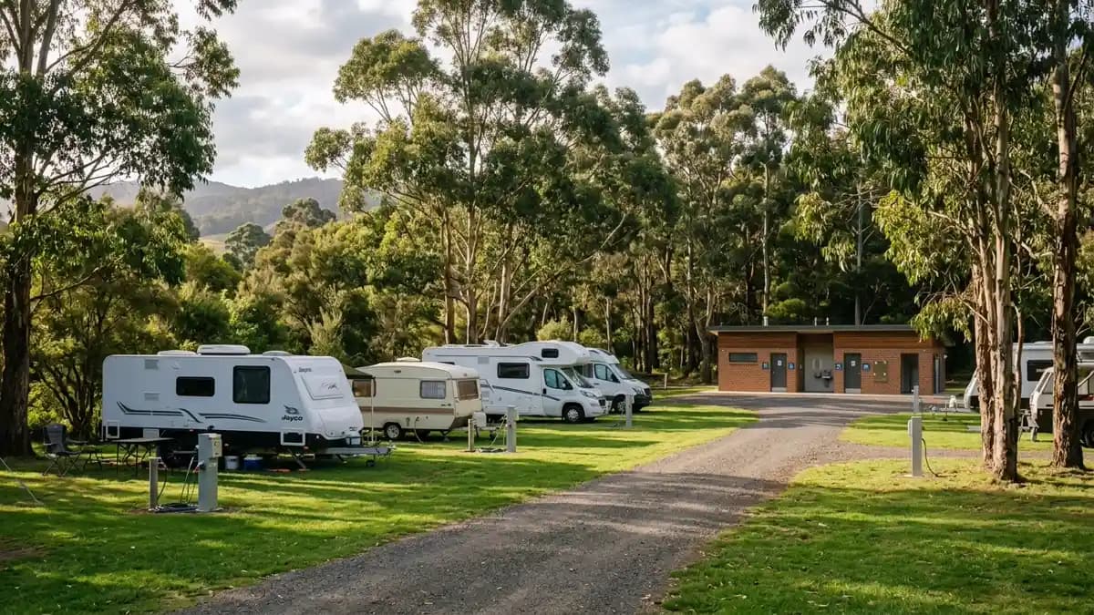Camping and caravan parks near Devonport