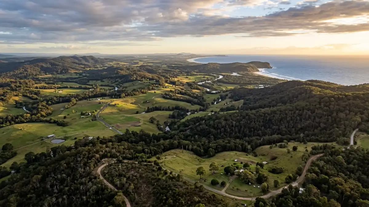Scenic views of the region surrounding Eumundi