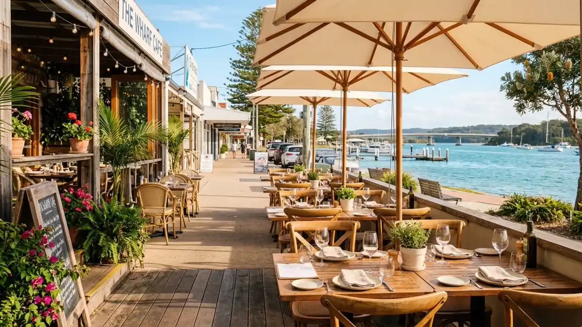 Restaurants and cafes in Forster