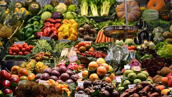 Berry Markets on the main street with local produce stalls