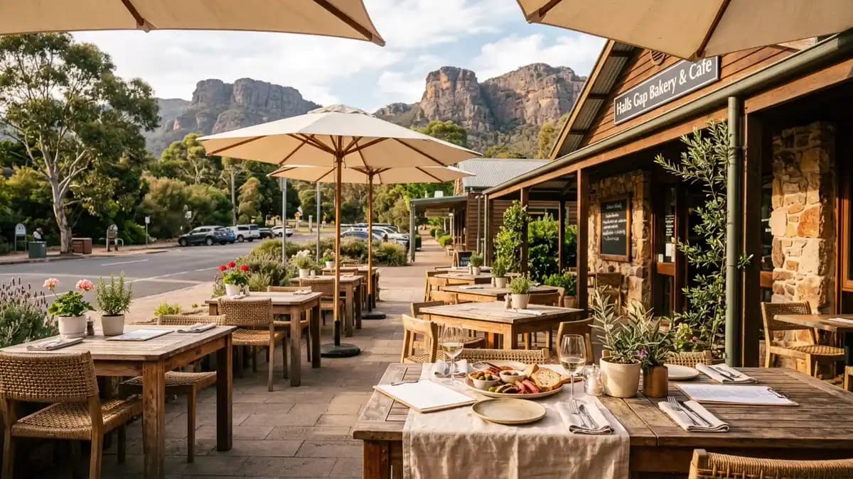Restaurants and cafes in Halls Gap