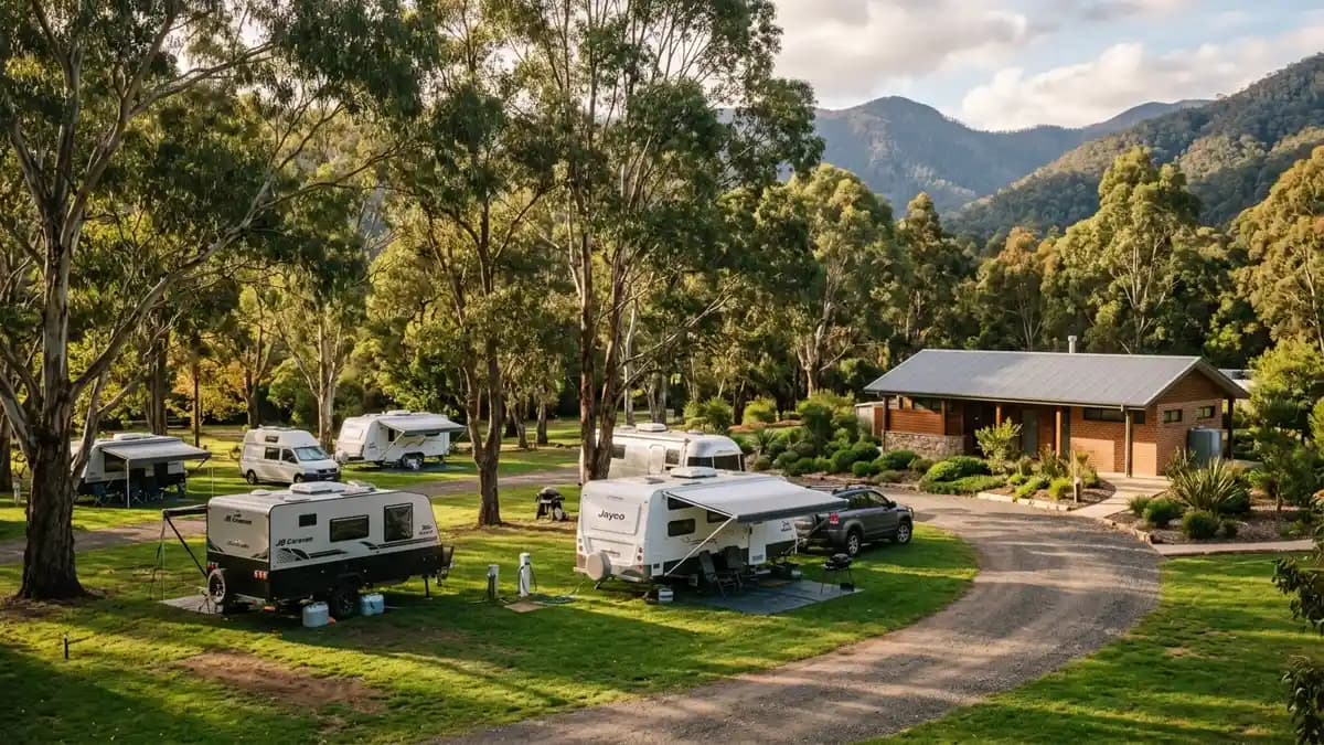 Camping and caravan parks near Harrietville
