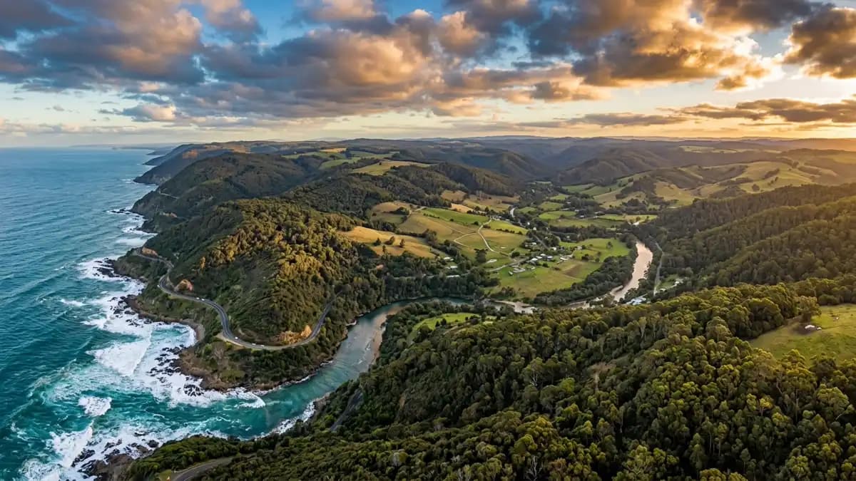 Scenic views of the region surrounding Kennett River