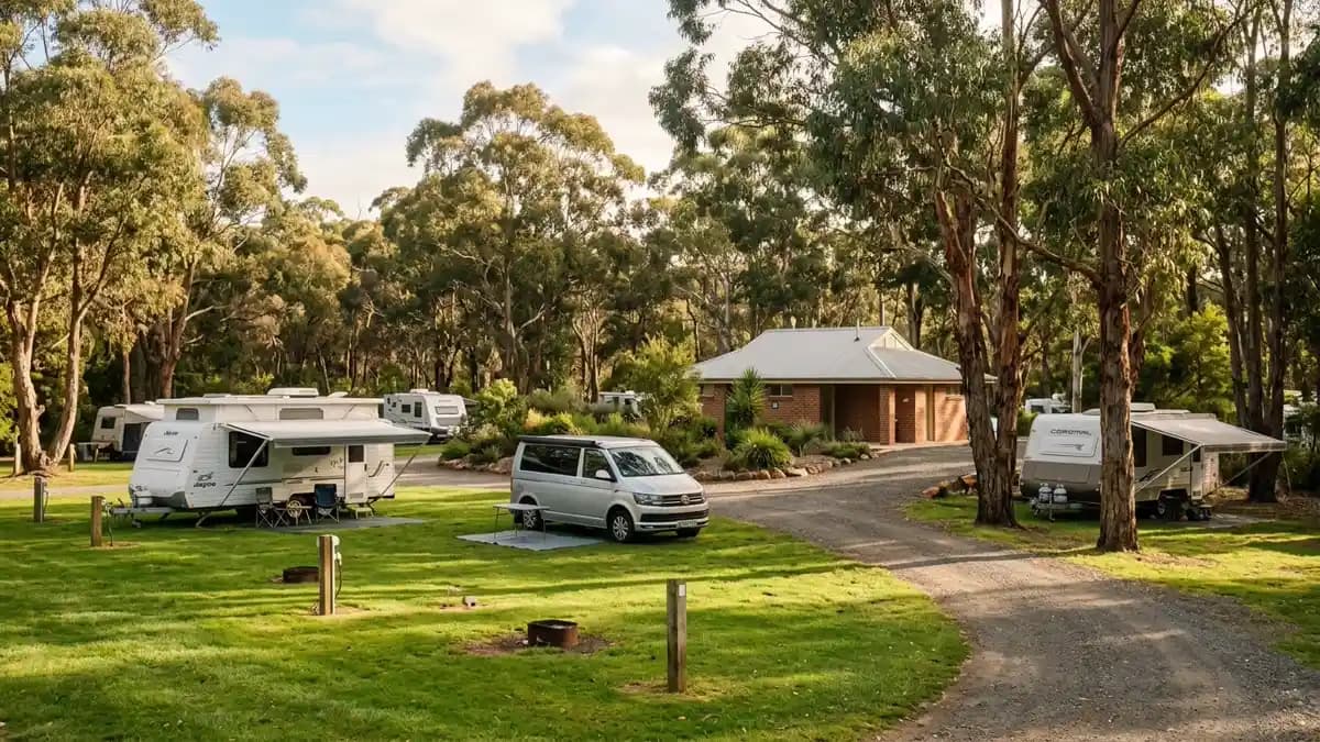 Camping and caravan parks near Launceston