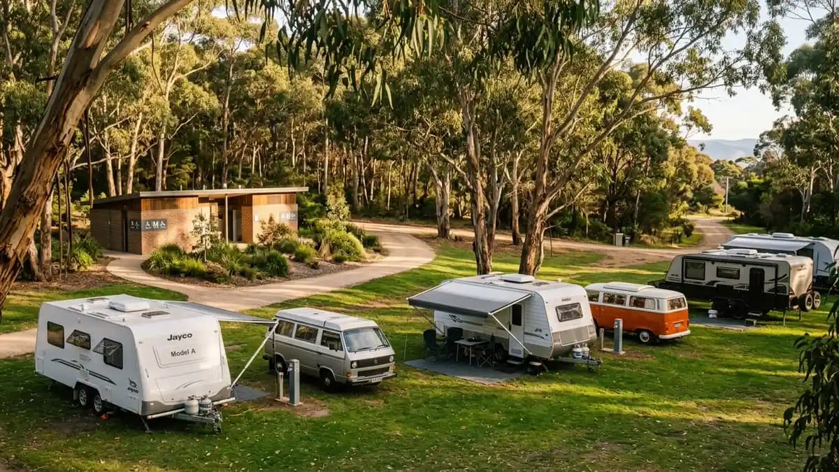 Camping and caravan parks near Lorne