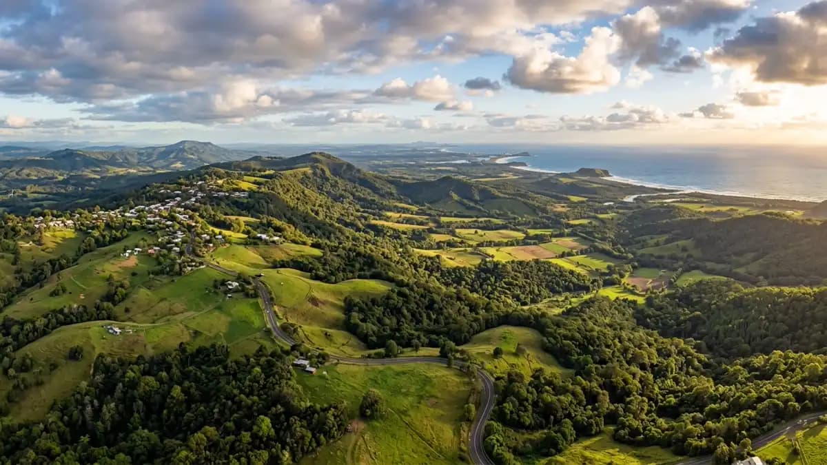 Scenic views of the region surrounding Montville