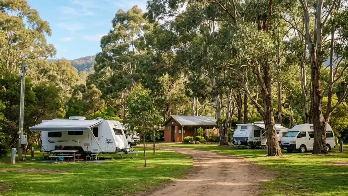Camping and caravan parks near Mount Beauty