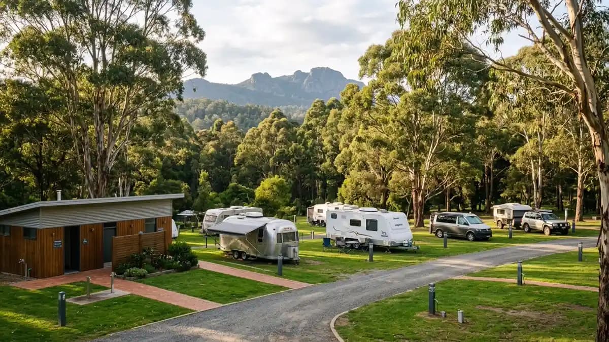Camping and caravan parks near Mount Buffalo