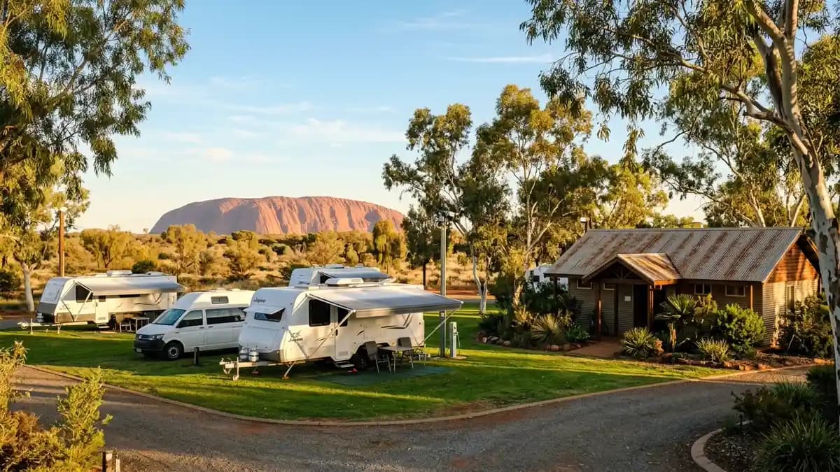 Camping and caravan parks near Uluru