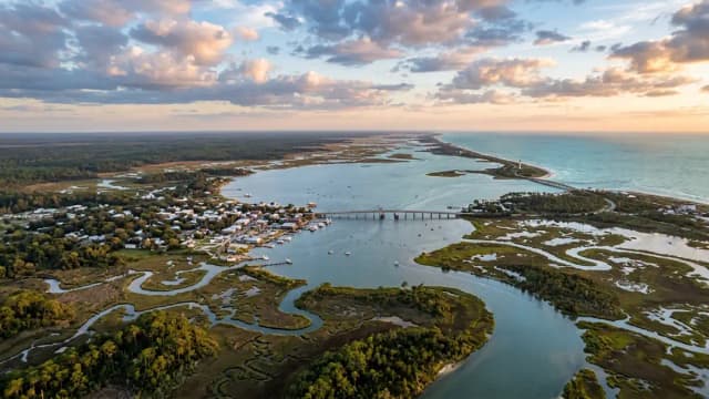 Apalachicola aerial view