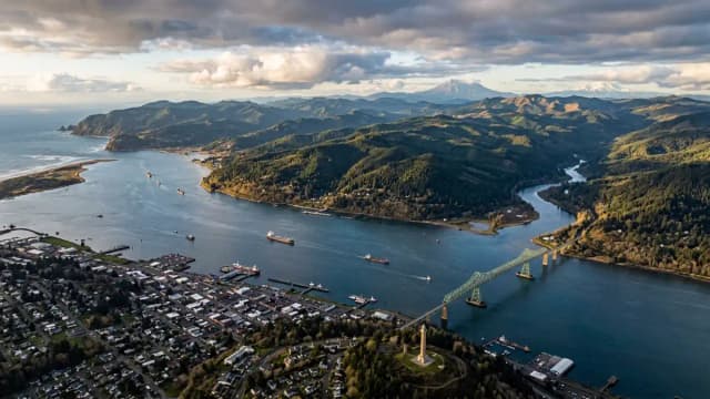 Astoria aerial view