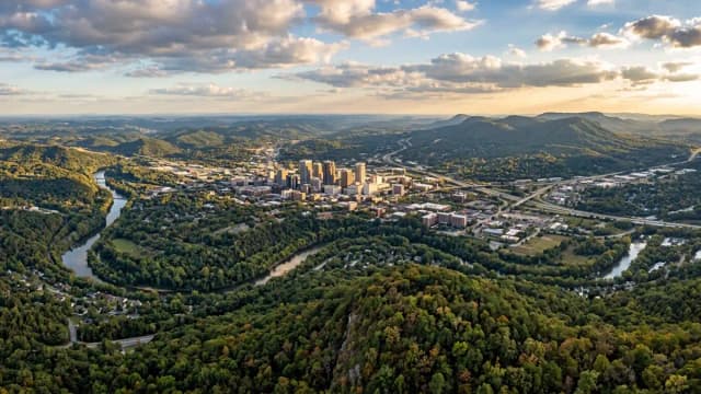 Birmingham aerial view