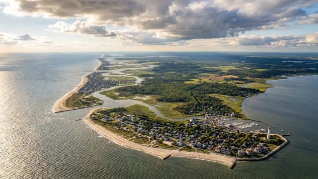 Cape May aerial view