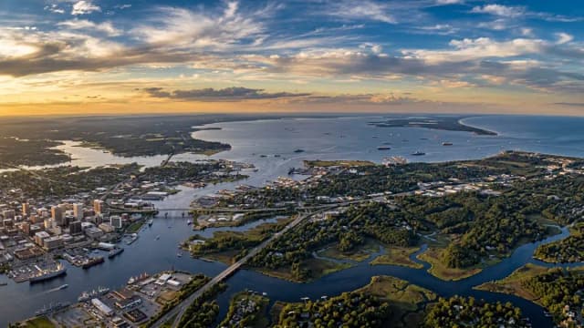 Chesapeake aerial view