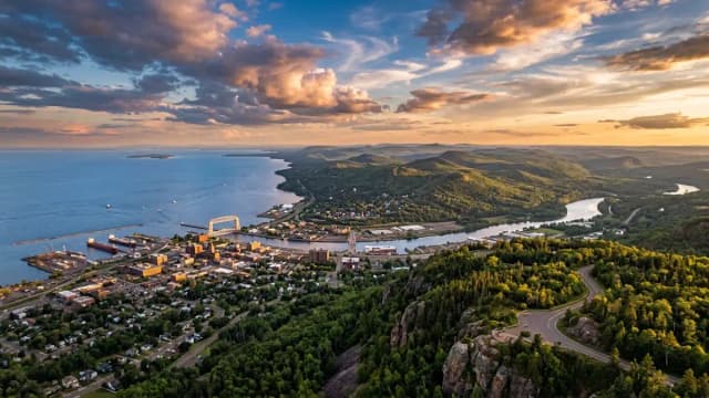 Duluth aerial view