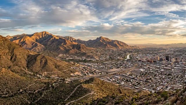 El Paso aerial view