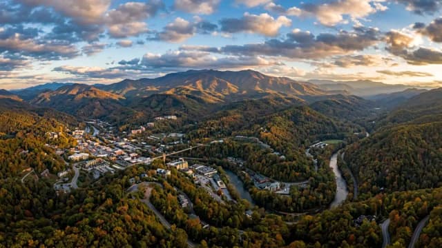 Gatlinburg aerial view