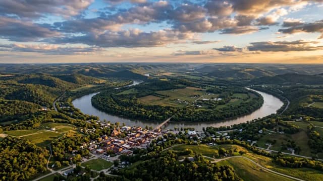 Hermann aerial view