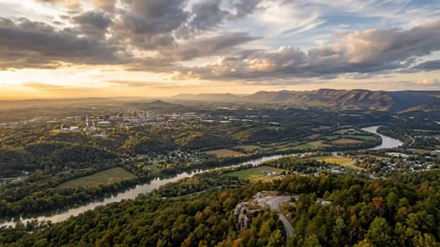 Huntsville aerial view