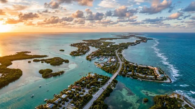 Islamorada aerial view