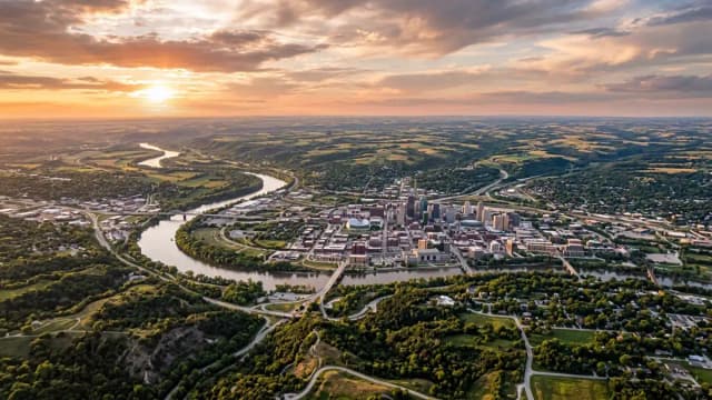 Kansas City aerial view