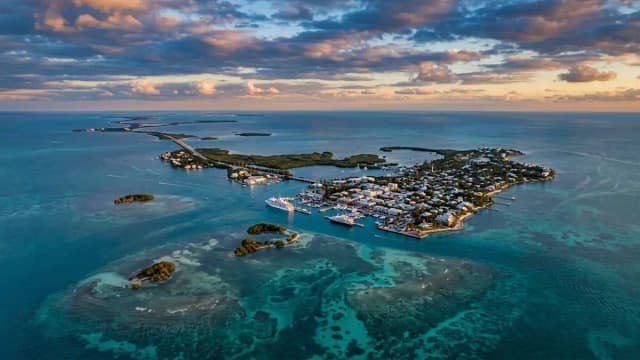Key West aerial view