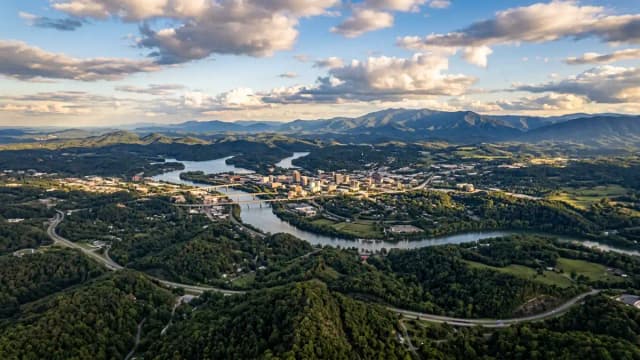 Knoxville aerial view