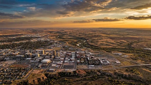 Lubbock aerial view