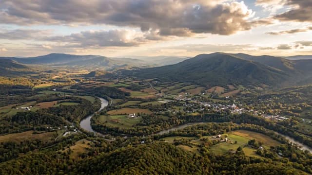 Luray aerial view
