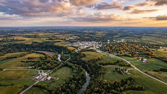 Macon aerial view