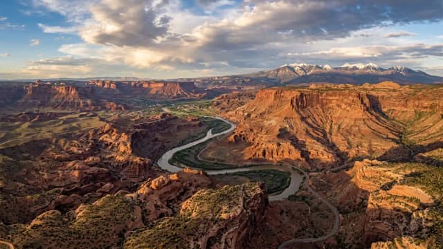 Moab aerial view