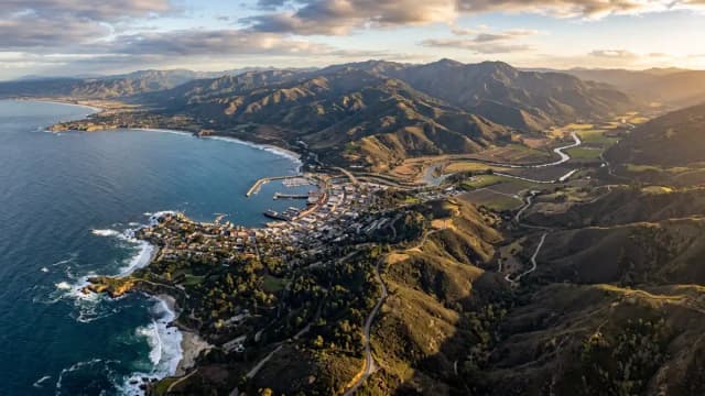 Monterey aerial view