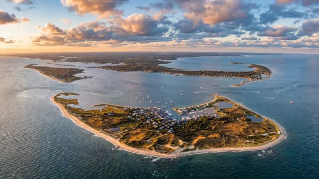 Nantucket aerial view
