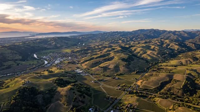 Napa aerial view