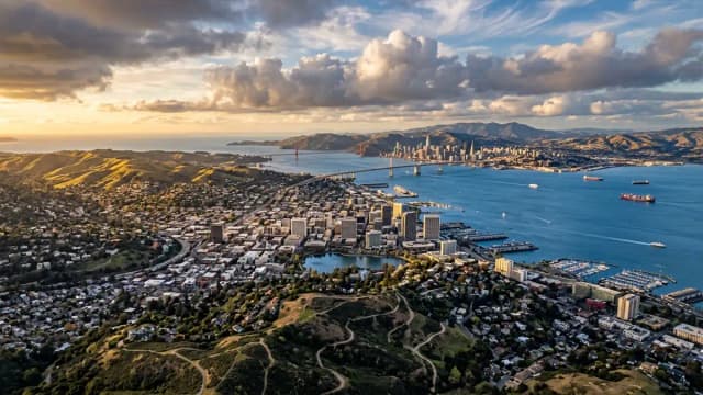 Oakland aerial view