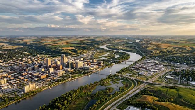 Omaha aerial view