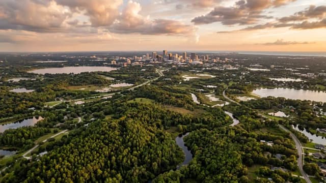Orlando aerial view