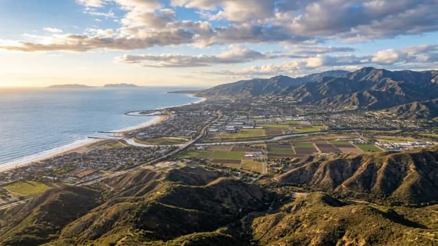 Oxnard aerial view
