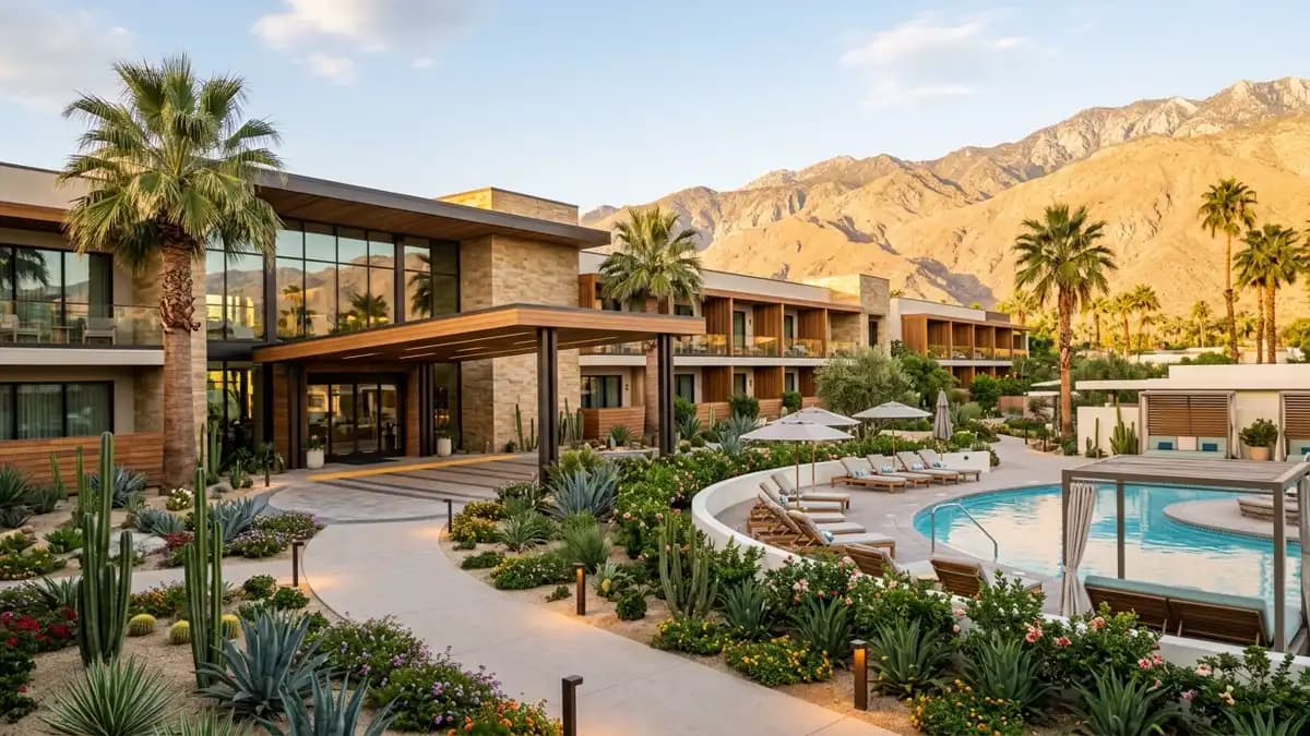 Accommodation in Palm Springs