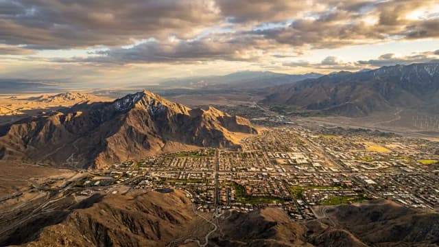 Palm Springs aerial view