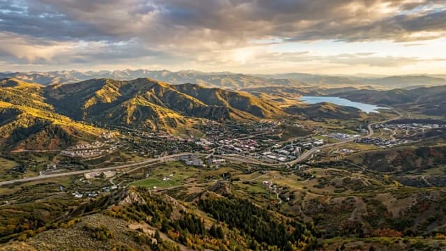 Park City aerial view