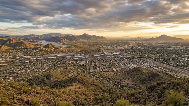 Peoria aerial view