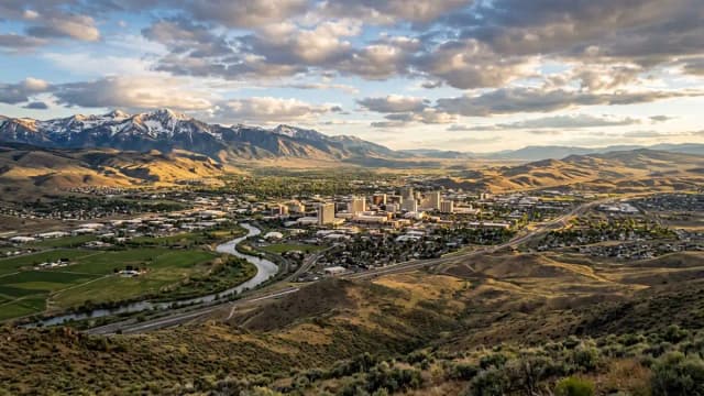 Reno aerial view