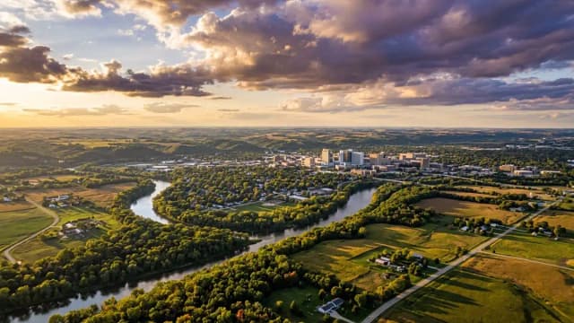 Rochester aerial view